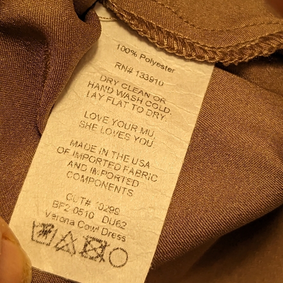 Show Me Your MuMu Taupe Midi Dress - Picture 2 of 15